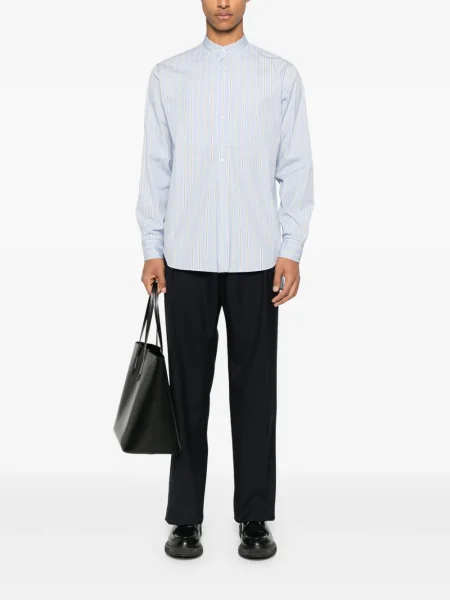 Pantaloni Fursac de lână albastru