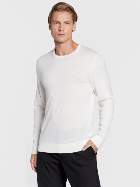 Calvin Klein Megztinis Superior balta
