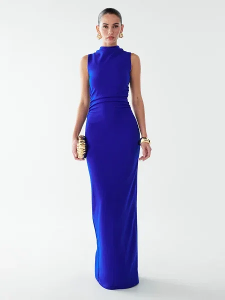 BWLDR Rochie de seară Lana cobalt albastru