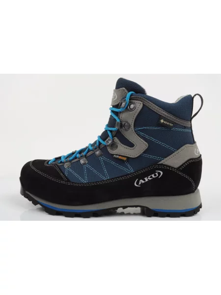 Buty sportowe trekkingowe Aku Trekker WIDE Gore-tex skóra czarne