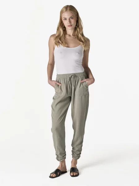 KOROSHI Pantaloni kaki