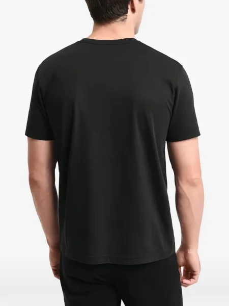 Къс тениска Gant черно
