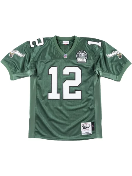 Cămașă Mitchell & Ness din jerseu verde