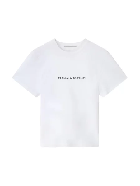 Koszulka Stella Mccartney z dżerseju biała