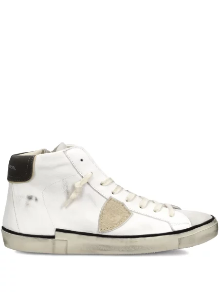 Sneakerși Philippe Model Paris din piele alb