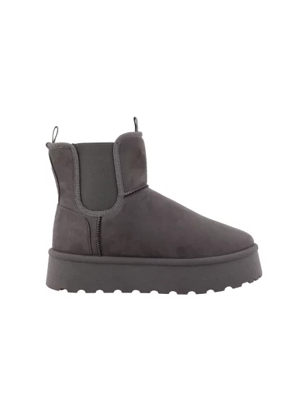 TOM TAILOR Botine piatră gri