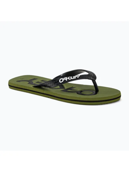 Papuci Oakley College Flip Flop pentru bărbați verde