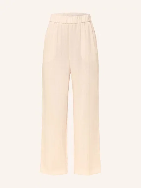 Comma Spodnie beige beżowe