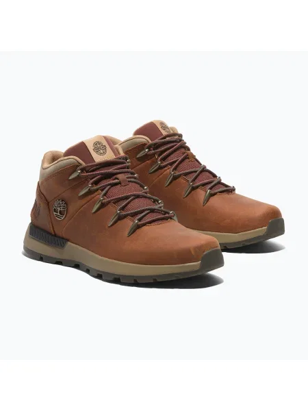 Мъжки ботуши Timberland Sprint Trekker Mid Lace medium orange full grain оранжево