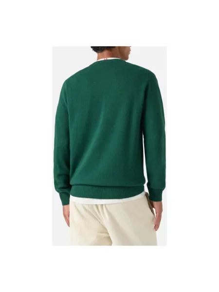 Sweter Mc2 Saint Barth wełniany zielony