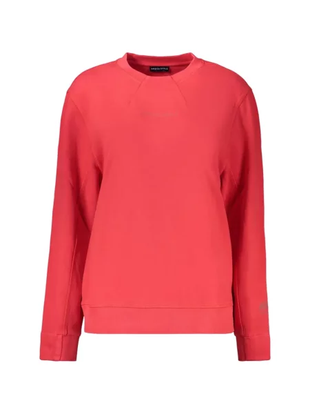 Hanorac crewneck North Sails cu decolteu rotund roșu