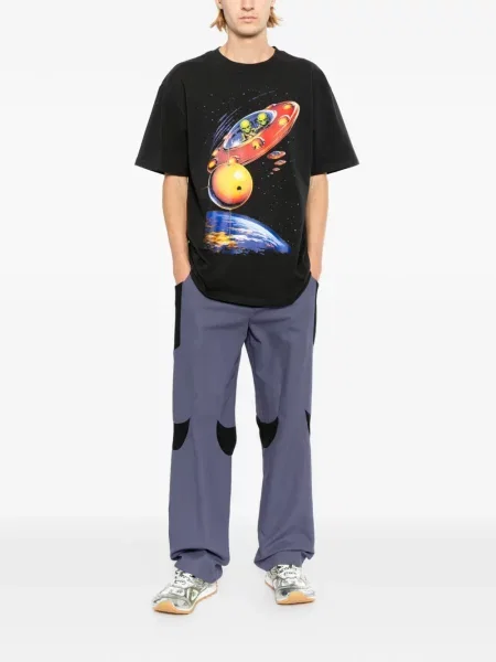 Tricou Melt cu imagine negru