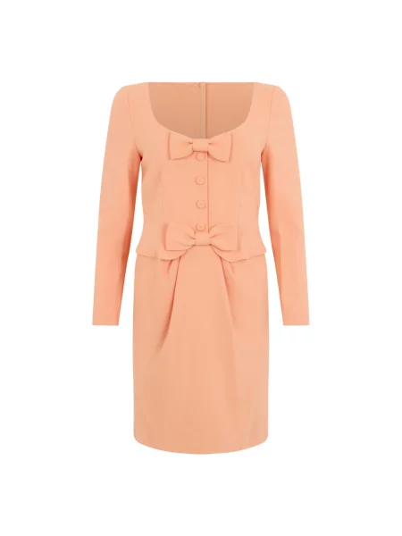 Sukienka Moschino elegancka różowa
