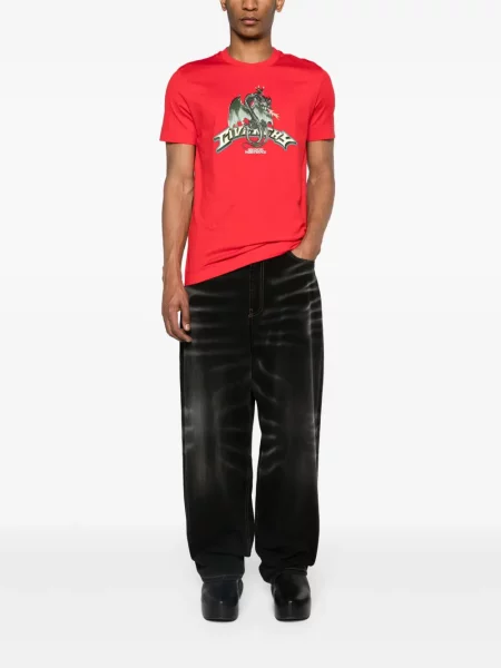 Tricou Givenchy cu imagine roșu