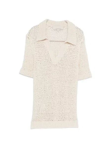 Top Liberowe tricotate cu decolteu în V