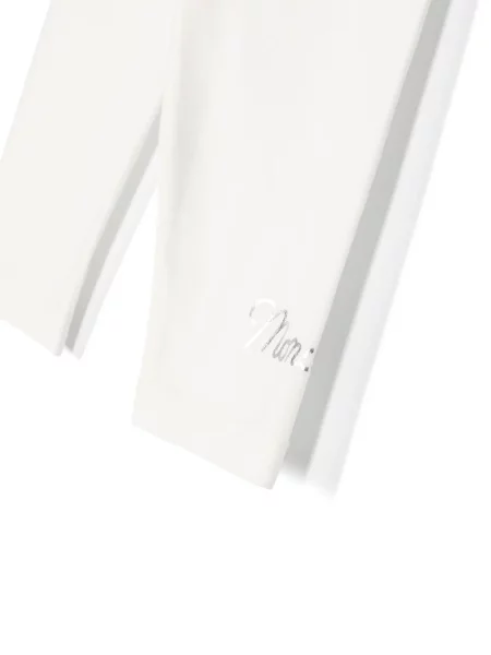 Legginsy dziecięce Moncler Enfant białe