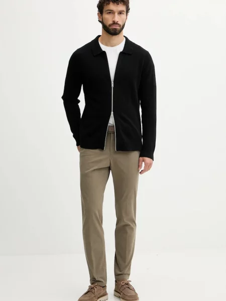 Кардиган з додаванням вовни Lindbergh чорний