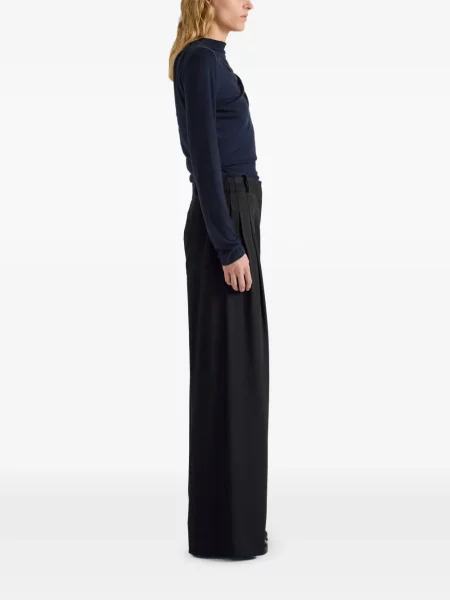 Top Proenza Schouler White Label din jerseu alb