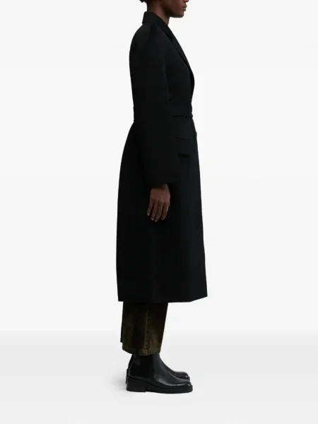 Palton Aspesi de lână negru