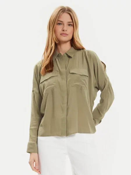 Рубашка Dkny зеленая