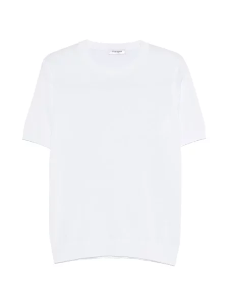 Tricou Kangra cu decolteu rotund alb