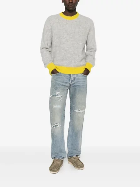 Blugi Levi's® cu 5 buzunare zdrențuiți albastru