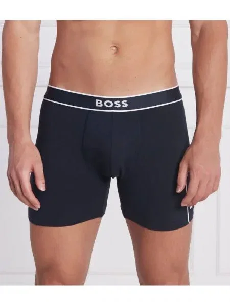 BOSS BLACK Boxeralsó BoxerBr 24 Logo fekete