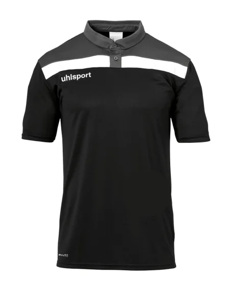 UHLSPORT Tricou funcțional gri bazalt / negru alb
