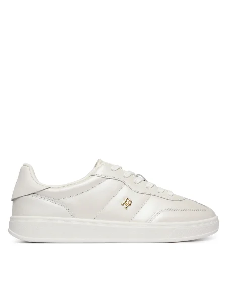 Sneakersy Tommy Hilfiger Th Heritage Shiny Sneaker biela