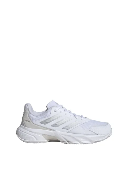 ADIDAS PERFORMANCE Športová obuv Courtjam Control 3 Clay svetlosivá biela