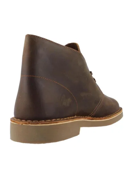Púštne členkové topánky Clarks hnedá