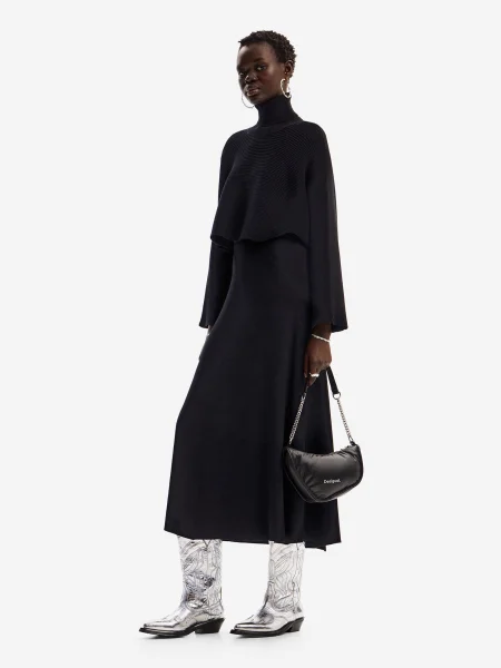 Desigual Geantă de umăr negru
