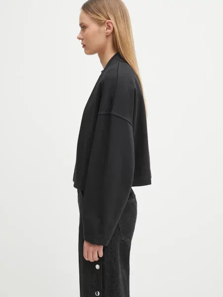 Μπλούζα Sportmax MINNIE μαύρο