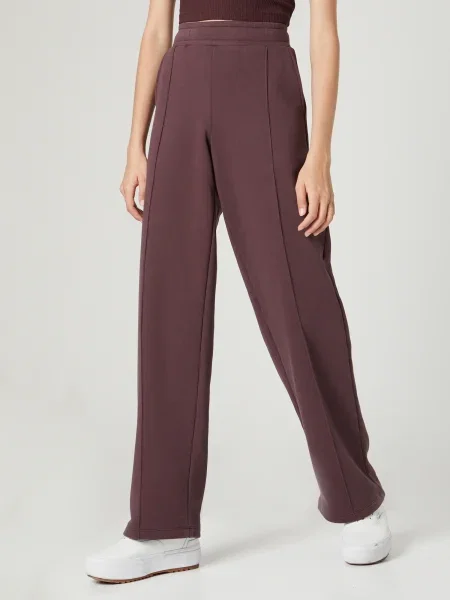 A LOT LESS Pantaloni Evie închis maro