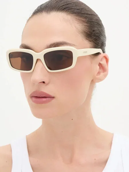 Jacquemus ochelari de soare MARINO bej