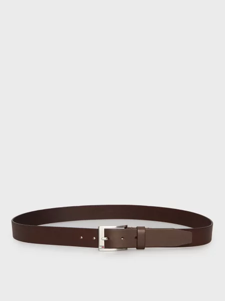 Кожаный ремень Tommy Hilfiger коричневый