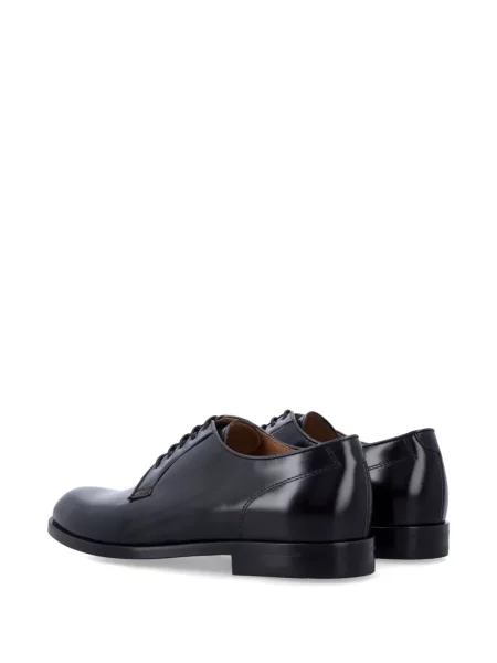 Pantofi derby Green George din piele negru