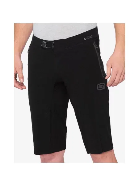 Spodenki ze Celium w kolorze ciemnej czerni 34 czarne