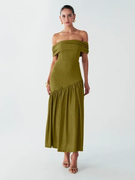 BWLDR Rochie Oakla oliv