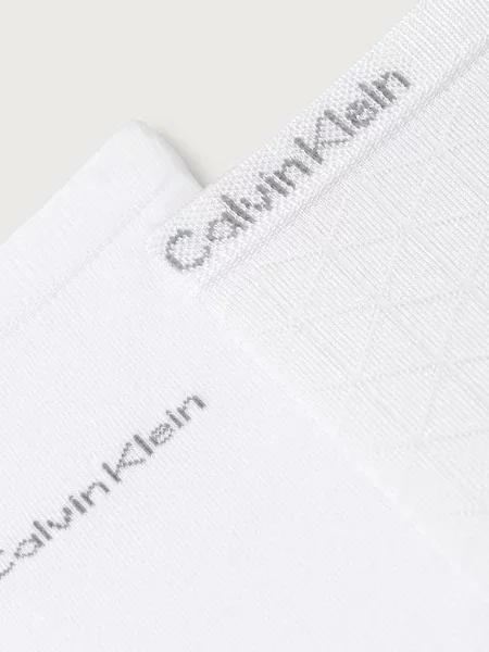 Calvin Klein ponožky dámske biela