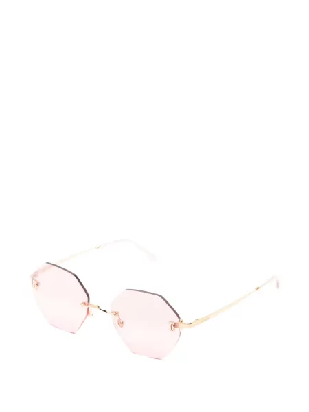 Saulės akiniai Cartier Eyewear rožinė