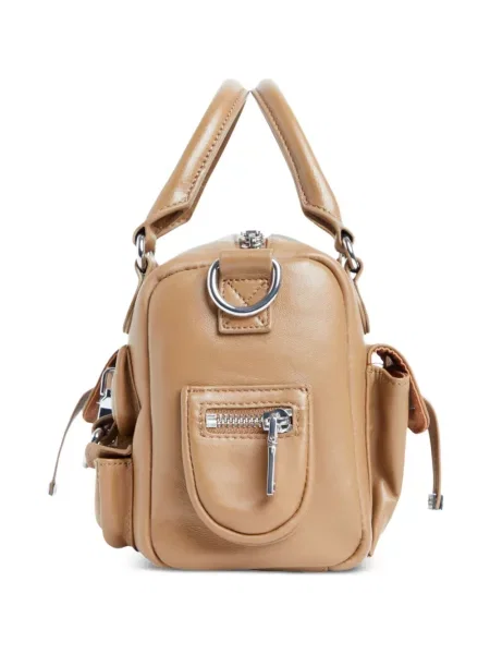 Geanta de piele Cynthia Rowley din piele maro
