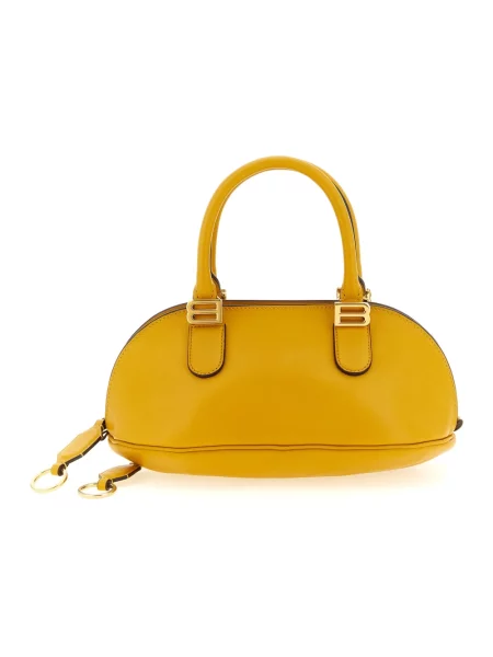 Torebka Balenciaga skórzana żółta