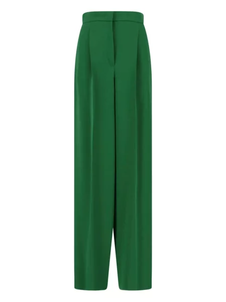 Pantaloni Max Mara plisate verde