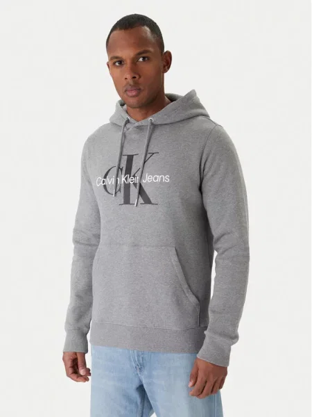 Bluza Calvin Klein Jeans szara
