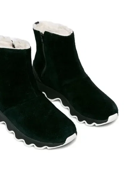 Botine Sorel din piele de căprioară negru