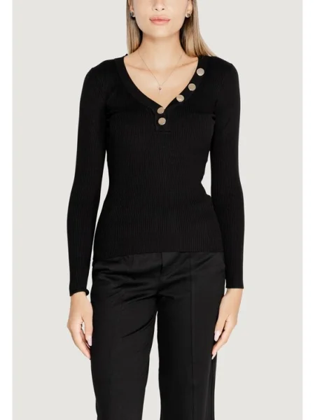 Morgan Пуловер черно