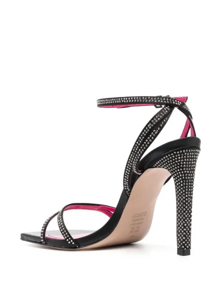 Sandale Schutz din piele de cristal negru
