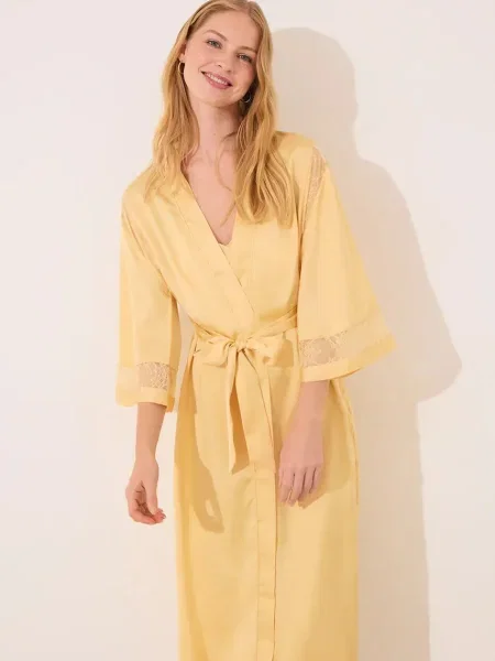 Халат women'secret жълто