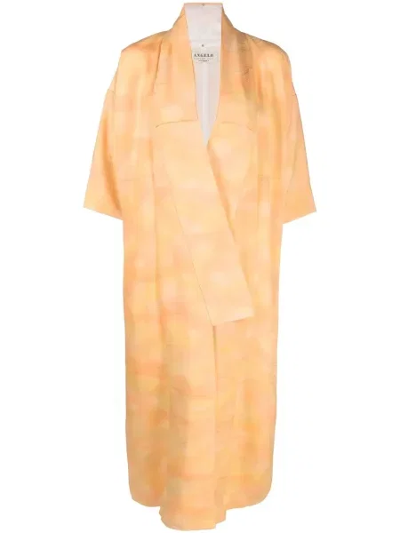 Retro kabát A.n.g.e.l.o. Vintage Cult oranžový